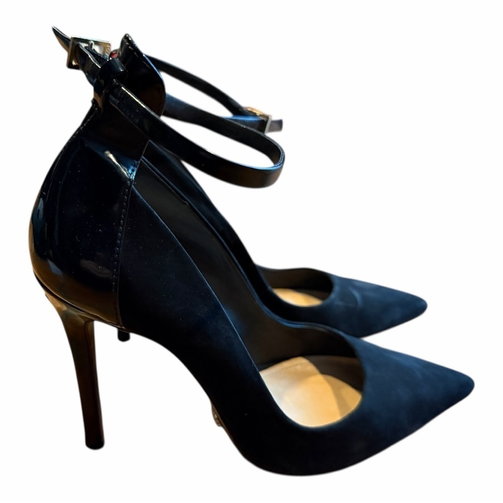 Schutz Elegant Black Ankle Strap Heels - Event - Date Night - Size 6.5 / EU 37 - Picture 2 of 5